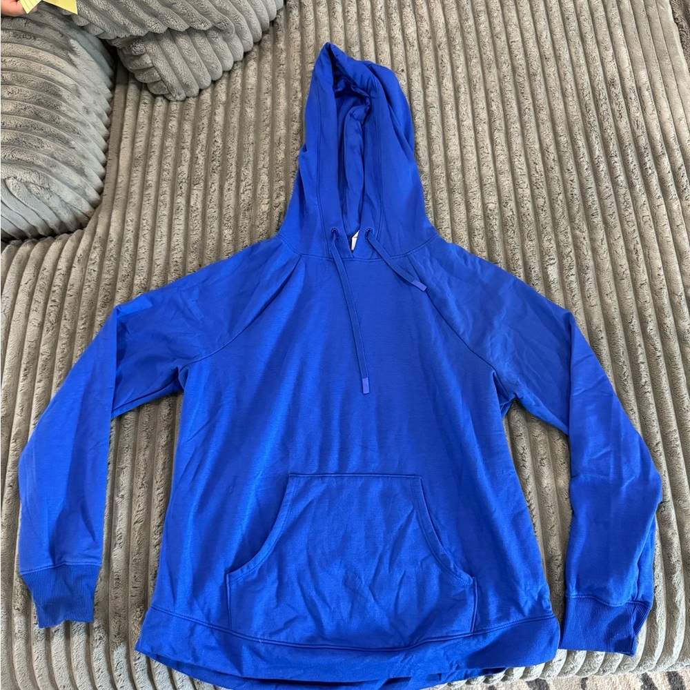 Athletic Works Royal Blue Hooded Pullover